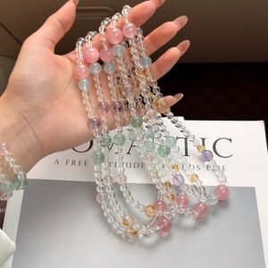 Gemstone Bracelet | A Galaxy of Soft Color on Your Wrist | AetherFate