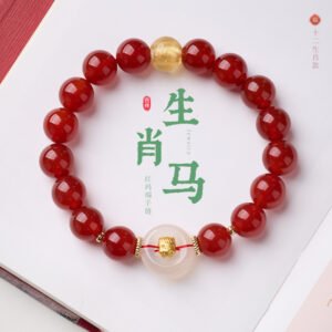 Red Agate Bracelet | Your Quiet Daily Anchor for grounded warmth | AetherFate