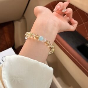 Gemstone Bracelet | A Bright Ensemble for Easygoing Days | AetherFate
