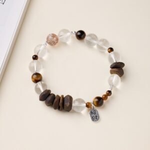 Clear Quartz Bracelet | A Crystal Strand of Modern Grace