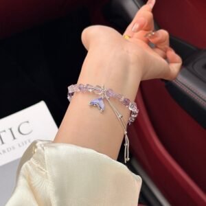 Amethyst Bracelet | Soft Light in the Quiet Hours | AetherFate