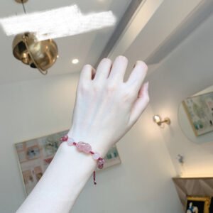 Rose Quartz Bracelet | A Quiet Token for Fresh Beginnings | AetherFate