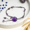 Twilight Calm with Amethyst Anklet – view 3