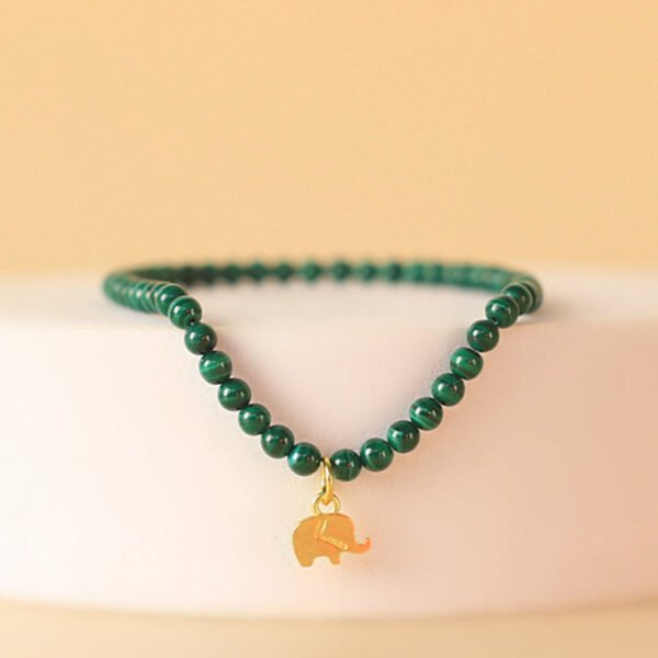 Twilight Calm with Malachite Elephant Bracelet – view 5
