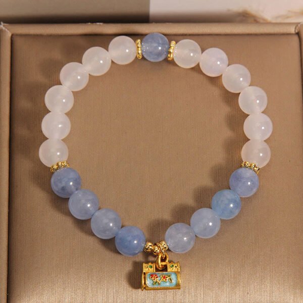 Twilight Calm with Aquamarine Bracelet – view 4