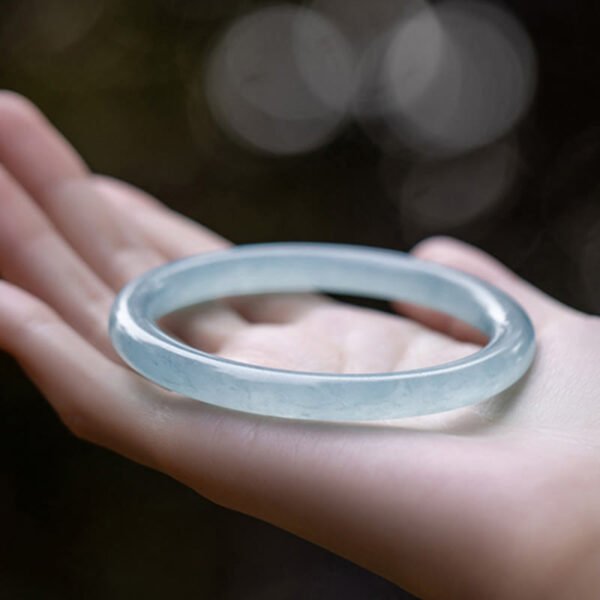 Twilight Calm with Aquamarine Bracelet