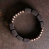 Through the Workday — Ebony and Copper Bracelet – view 6