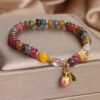 Tourmaline Lotus Bracelet – view 3