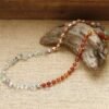 Triple Wrap Mixed Crystal Bracelet – view 4