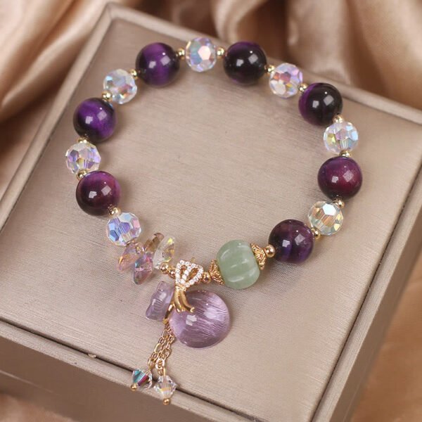 White Tiger's Eye Bracelet | Your Quiet Daily Anchor for Steady Focus – view 3