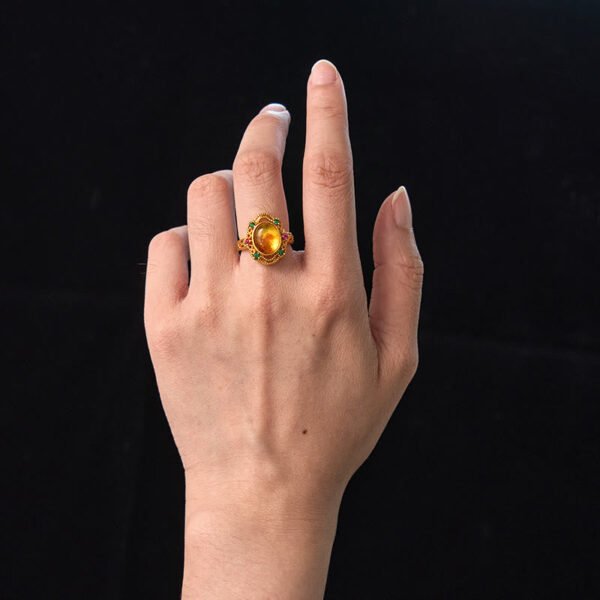 Twilight Calm with Amber Ring – view 2