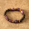 Amethyst and Green Aventurine Bracelet | Your Quiet Daily Anchor for Quiet Calm – view 4