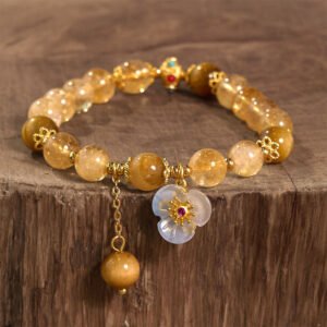 Tiger's Eye Flower Bracelet | Your Quiet Daily Anchor for Steady Focus