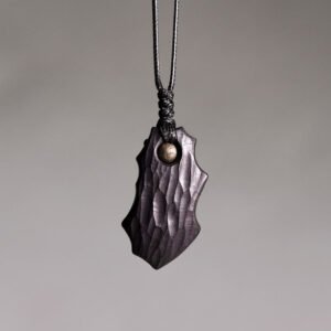 Twilight Calm with Ebony and Copper Necklace