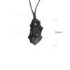 Twilight Calm with Ebony and Copper Necklace – view 6