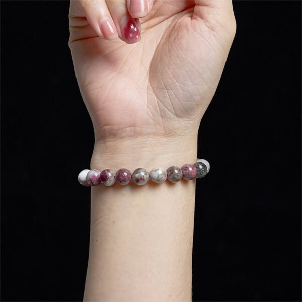 Twilight Calm with Tourmaline Plum Blossom Bracelet