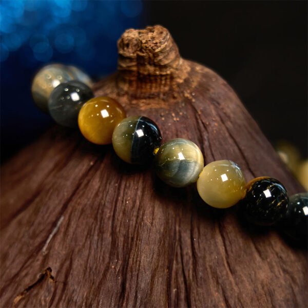 Twilight Calm with Blue Tiger Eye Bracelet – view 5