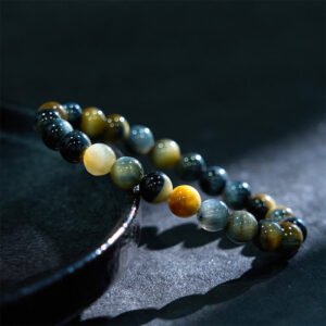 Twilight Calm with Blue Tiger Eye Bracelet