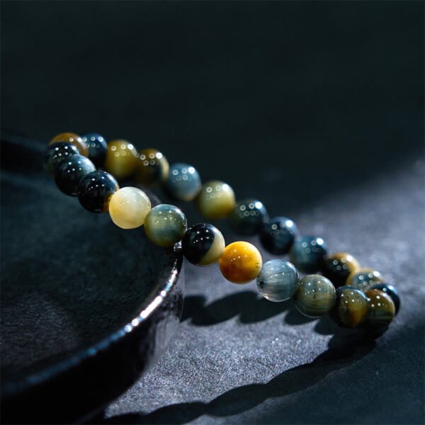 Twilight Calm with Blue Tiger Eye Bracelet