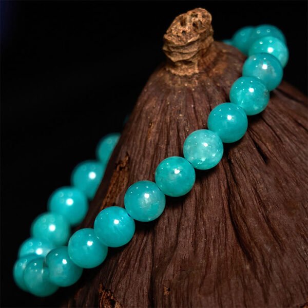 Gentle Clarity, Worn Daily. Amazonite Bracelet – view 4