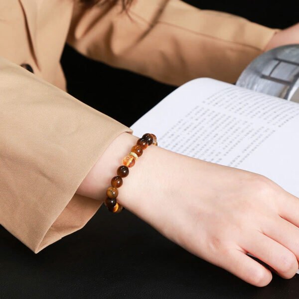 Tiger's Eye and Citrine Bracelet – view 2