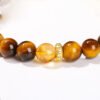 Tiger's Eye and Citrine Bracelet – view 3