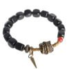 Quiet Strength, Worn Daily. Red Agate and Ebony Bracelet – view 6
