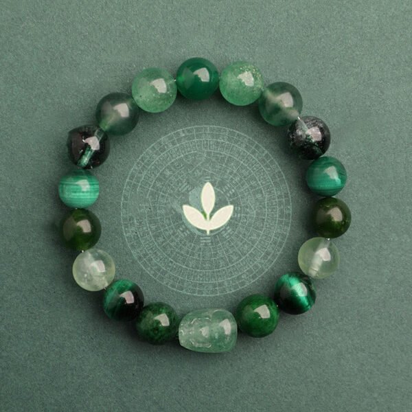 In Quiet Moments — Moss Agate Bracelet – view 4
