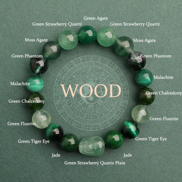 In Quiet Moments — Moss Agate Bracelet – view 3