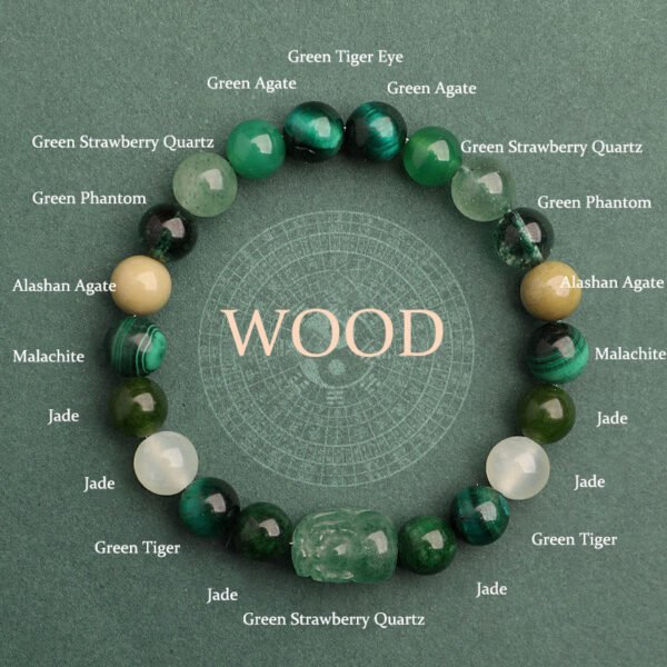 In Quiet Moments — Moss Agate Bracelet – view 5