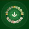 Green Phantom Quartz Five Elements Bracelet – view 2
