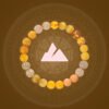 Twilight Calm with Yellow Agate Bracelet