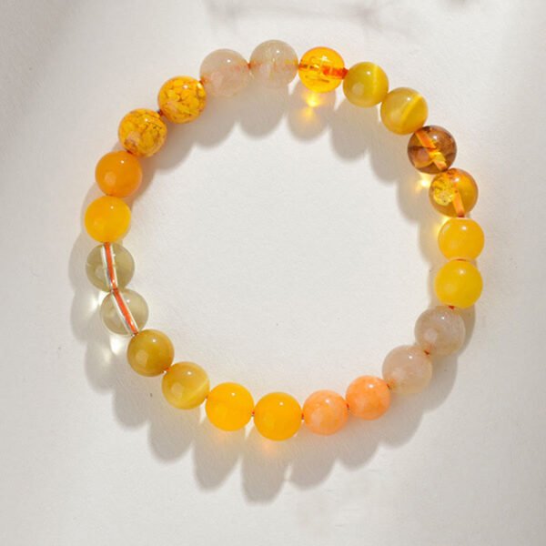 Twilight Calm with Yellow Agate Bracelet – view 4