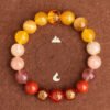 Quiet Strength, Worn Daily. Red Agate Five Elements Bracelet