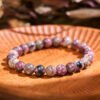 Twilight Calm with Tourmaline Plum Blossom Bracelet – view 5