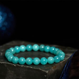 Gentle Clarity, Worn Daily. Amazonite Bracelet