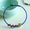 Twilight Calm with Red Agate Flower Bracelet – view 3