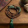 Steady Focus — Tiger's Eye Mala and Turquoise