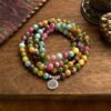 Warm Connection — Tourmaline Lotus Mala