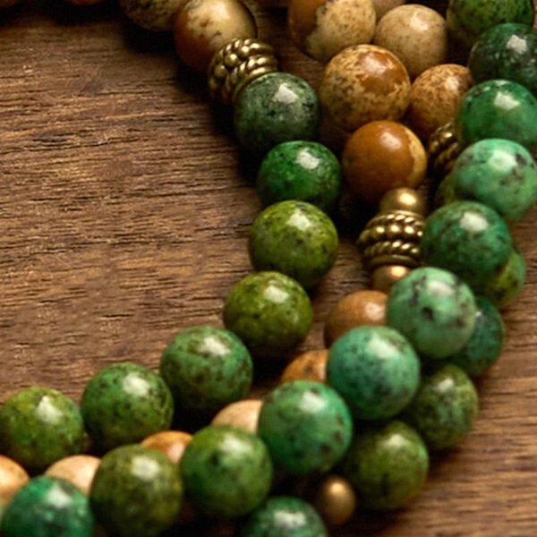 Through the Workday — Turquoise Lotus Bracelet – view 7