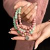 Amazonite Lotus Bracelet | Your Quiet Daily Anchor for Gentle Clarity – view 4