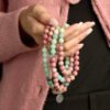Amazonite Lotus Bracelet | Your Quiet Daily Anchor for Gentle Clarity – view 5