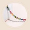 Warm Connection, Worn Daily. Tourmaline and Gold Plated Bracelet – view 4