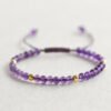 Amethyst and Gold Plated Bracelet | Your Quiet Daily Anchor for Quiet Calm