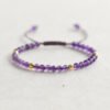 Amethyst and Gold Plated Bracelet | Your Quiet Daily Anchor for Quiet Calm – view 3