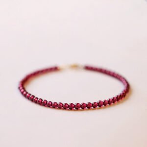 Twilight Calm with Garnet Bracelet