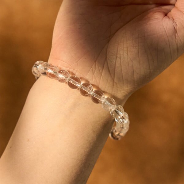 Clear Quartz and Crystal Bracelet – view 2