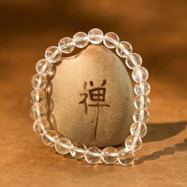 Clear Quartz and Crystal Bracelet – view 3