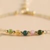 Warm Connection, Worn Daily. Tourmaline and Citrine Bracelet – view 2