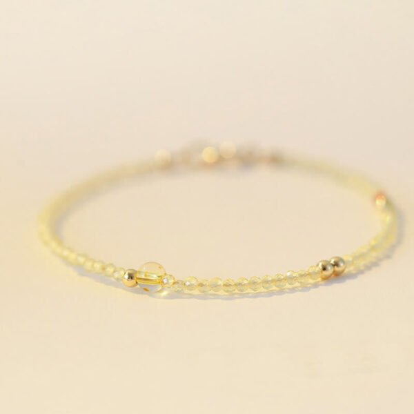 Thin Citrine Bracelet | Your Quiet Daily Anchor for Quiet Hope – view 4